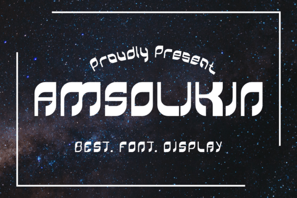 Amsolikin Display Font for Bold Handmade Branding