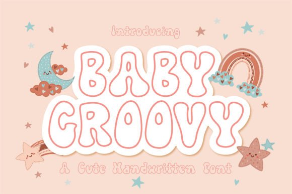Baby Groovy: A Retro Handwritten Display Font for Standout Campaigns