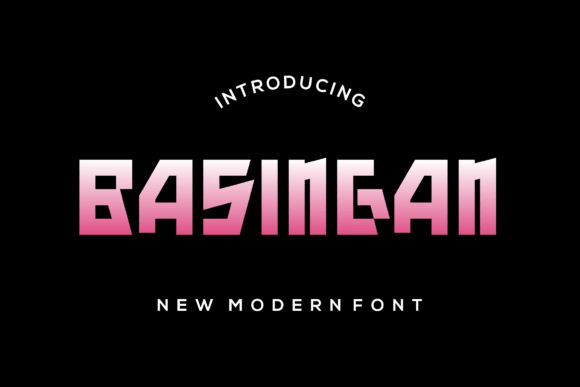 Basingan Font: Bold, Elegant Display Fonts for Handmade Creators