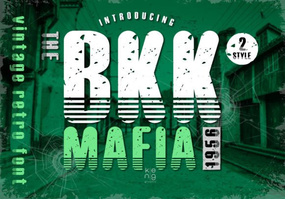 Bkk Mafia Display Font for Bold Campaign Headlines