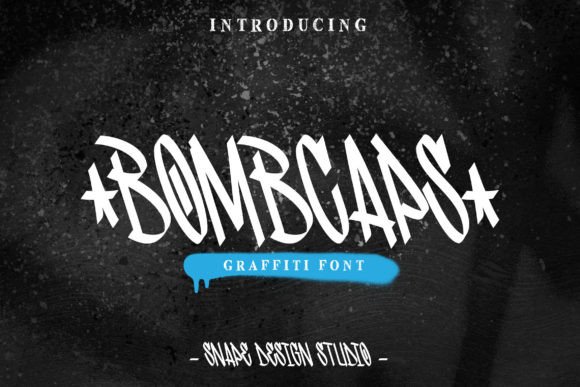 Bombcaps: A Graffiti-Style Display Font for Scroll-Stopping Campaigns