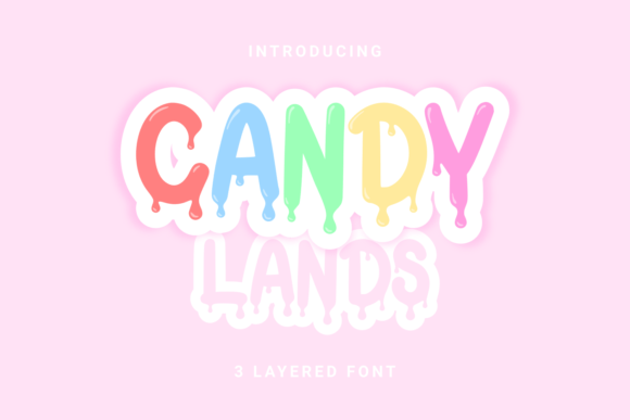 Candy Lands Font: A Sweet & Friendly Display Typeface