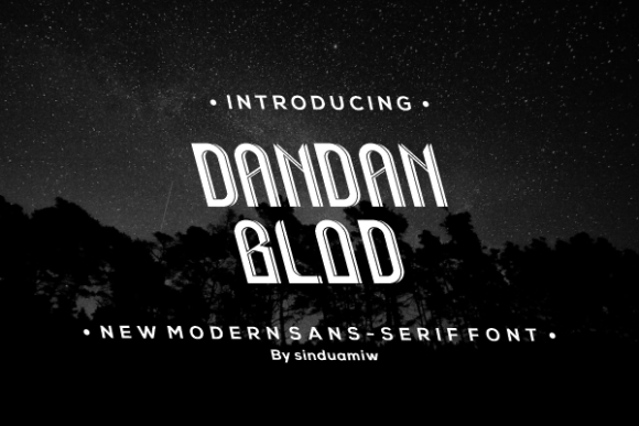 Dandan Bold Font for Standout Branding