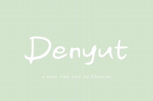 Denyut: A Modern Display Font for Digital Branding