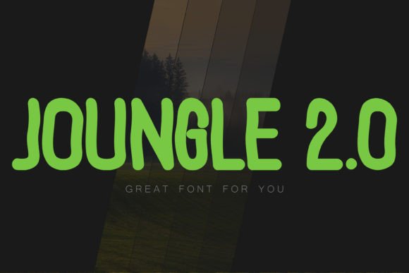 Joungle 2.0: A Playful, Professional Display Font