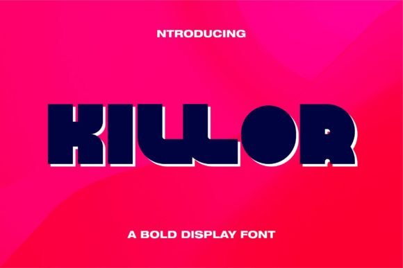 Killor: A Bold Cartoon Display Font for Standout Campaigns