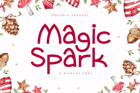 Magic Spark Display Font for Playful Branding & Campaigns