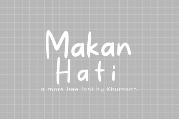Makan Hati: A Modern Display Font for Editorial Design