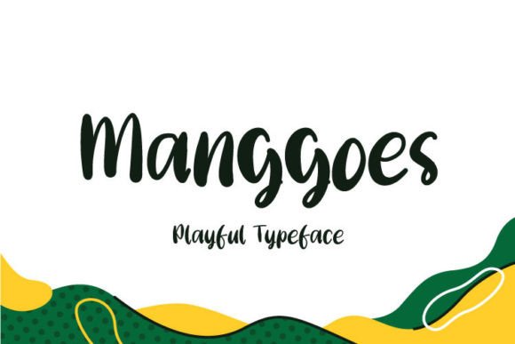 Manggoes Handwritten Font for Editorial Warmth