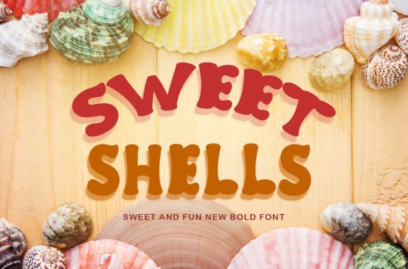 Sweet Shells Font for Small Business Branding