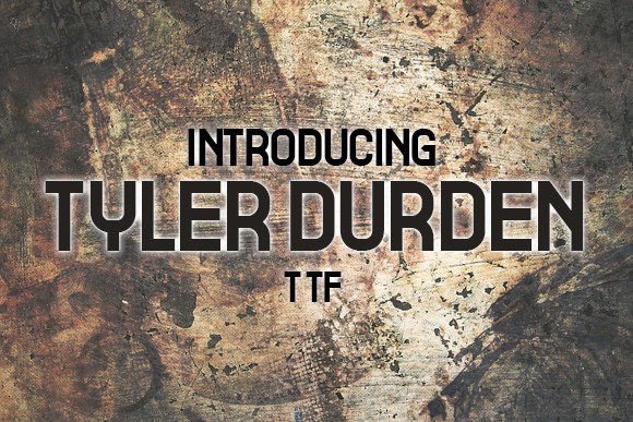 Tyler Durden Display Font for Bold, Professional Branding
